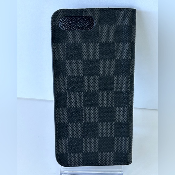 Louis Vuitton Damier Graphite Canvas iPhone Wallet Folio Case - Picture 7 of 10
